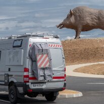 IMG_0151 29/07/2018 - Petit pélerinage auprès du plus grand sanglier au monde : Woinic dans les Ardennes (50 tonnes dont 6,5 de soudures !).